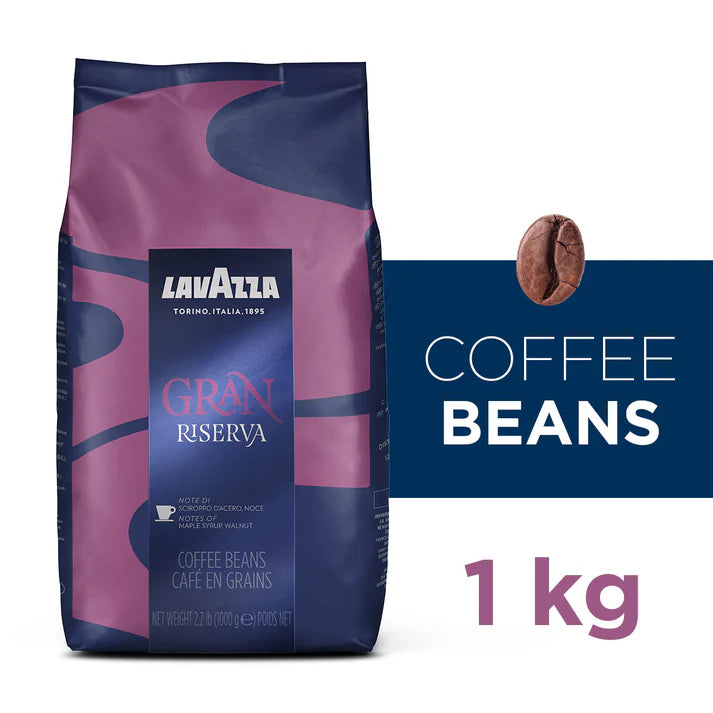 Lavazza Gran Riserva Coffee Beans 1kg / Pack of 6