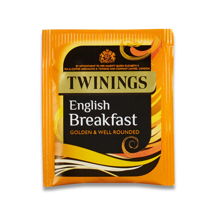 Twinings English Breakfast Enveloped / pack of 100 X 6 boxes