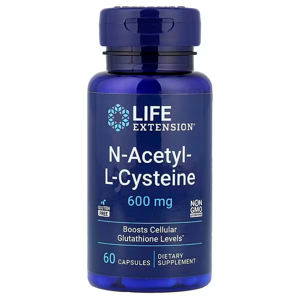 Life Extension N-Acetyl-L-Cysteine 600mg (60 caps)