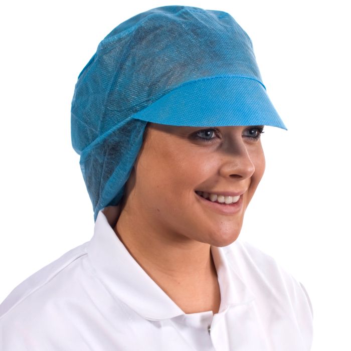 Spud Cap Turquoise Snood Cap – Chef Zone Direct