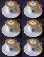 Lavazza Branded Cappuccino Cup &amp; Saucer Set of 6