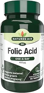 Nature's Aid Folic Acid (90 caps)
