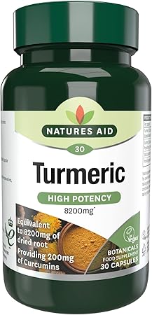 Nature's Aid Turmeric 8200mg (30 caps)