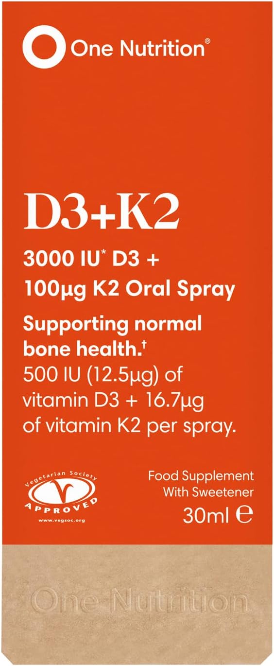 One Nutrition D3 + K2 Oral Spray 30ml