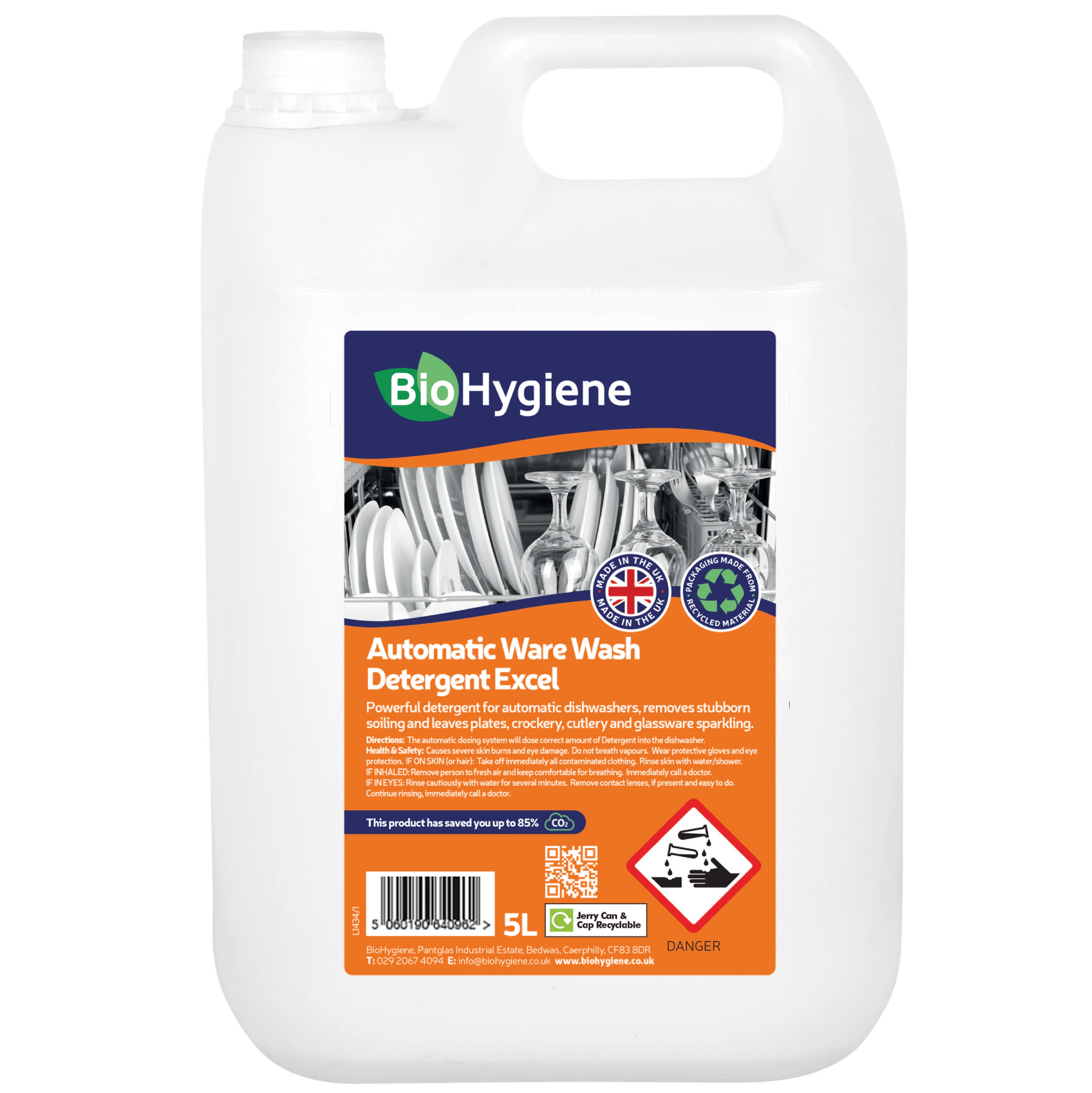 BioHygiene Automatic Ware Wash Detergent Excel