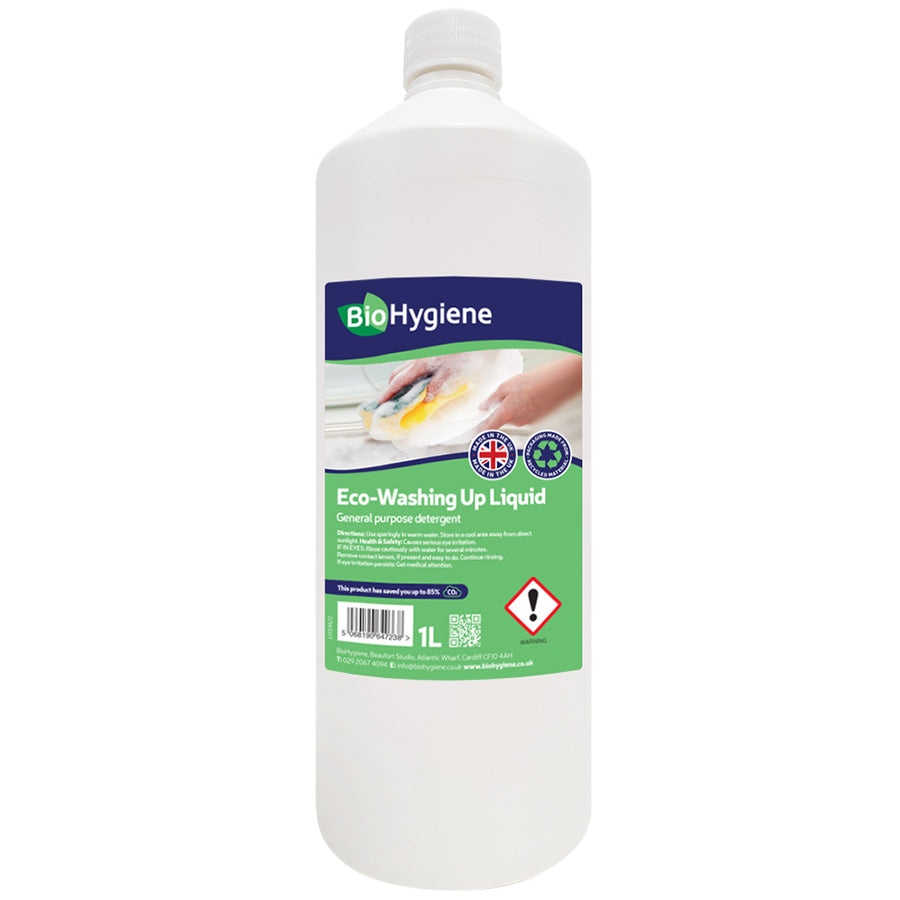 BioHygiene Eco-Washing Up Liquid 6 x 1L