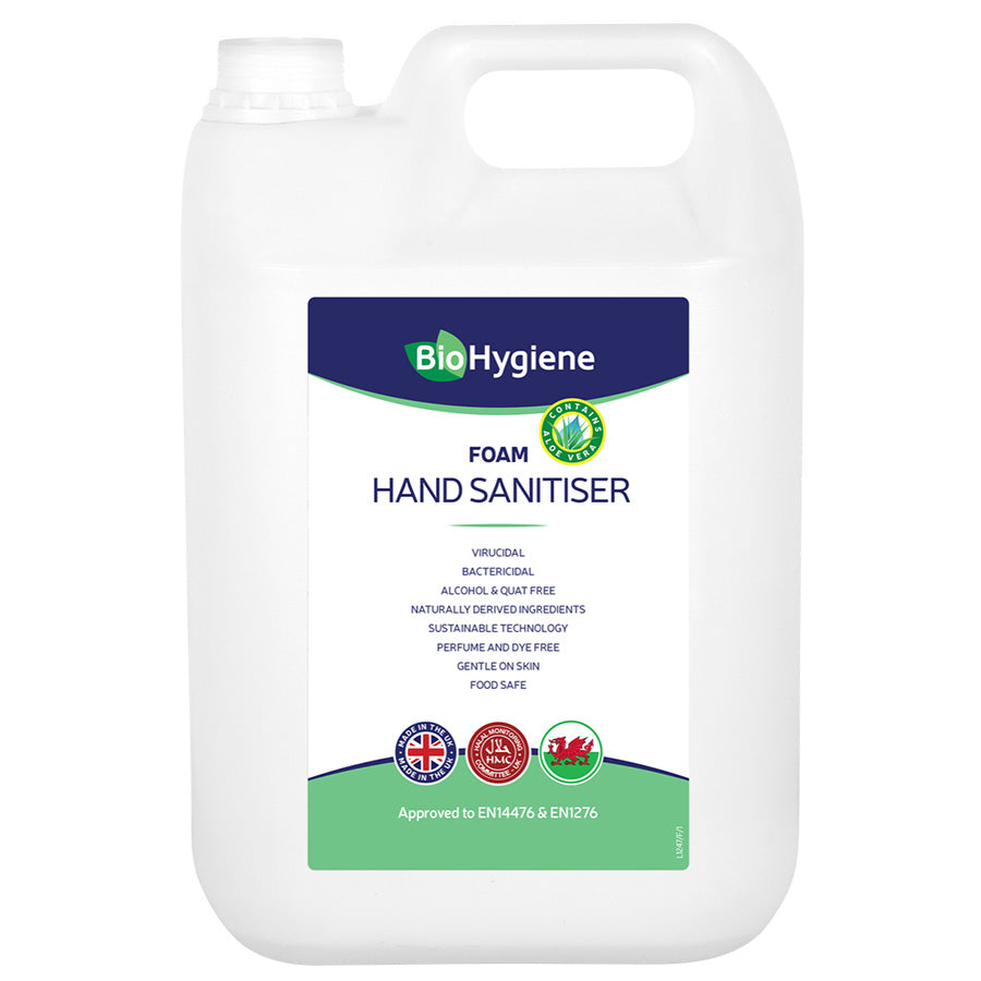 BioHygiene Foam Hand Sanitiser 2 x 5L