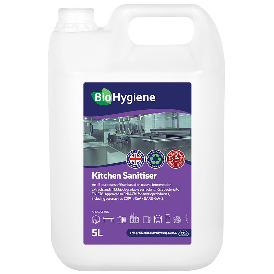 BioHygiene Kitchen Sanitiser  2 x 5L Concentrate