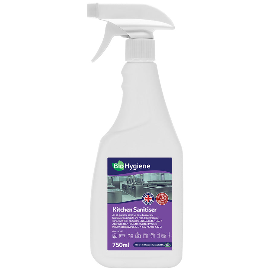 BioHygiene Kitchen Sanitiser  6 x 750ml