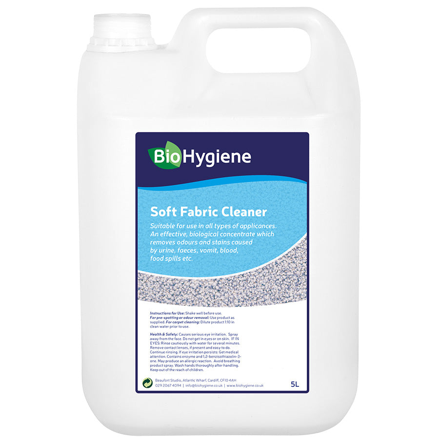 BioHygiene Carpet Soft Fabric Cleaner 2x5L
