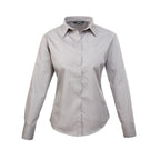 Premier Womens Long Sleeve Colours Poplin Blouse