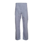 Elasticated Gingham Chef Trouser