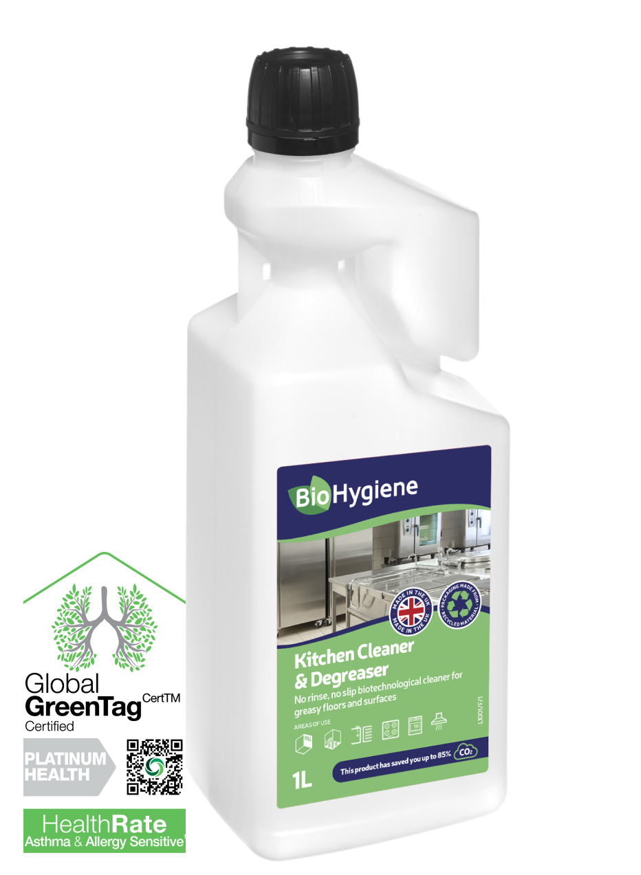 BioHygiene Kitchen Cleaner & Degreaser 6 x 1L concentrate