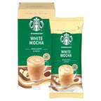 Starbucks White Mocha Instant Coffee Sachets 5x22g (pack of 6)
