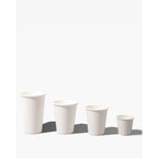 White Paper Single Wall Coffee Cups