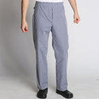 Elasticated Gingham Chef Trouser