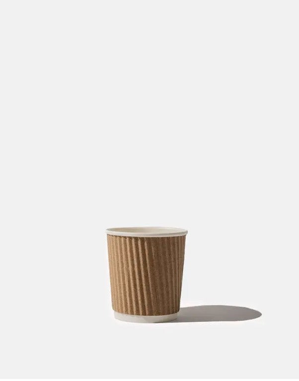 Kraft Paper Ripple Wall Coffee Cups