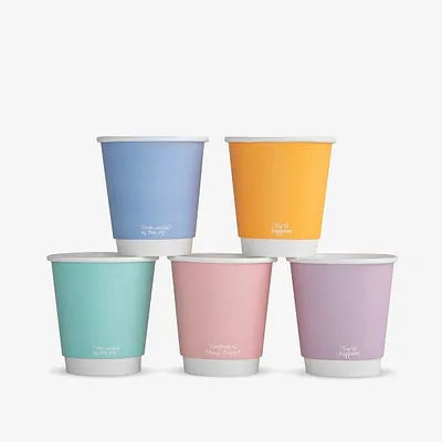 Vegware Feel Good Double Wall Hot Cup Compostable