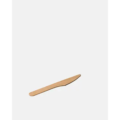 Wood Compostable Disposable Knives / pack of 1000