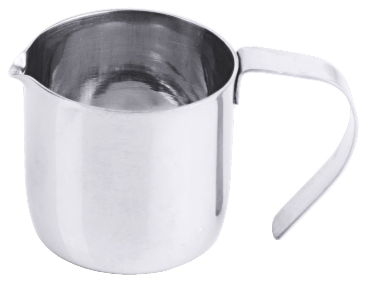 Creamer with open handle