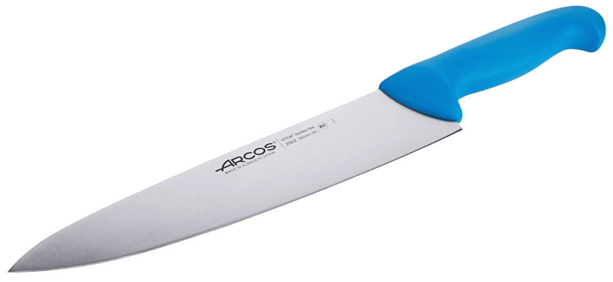 Colour Coded Cooks Knife blue / 24 cm