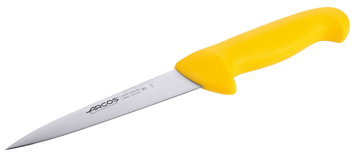Colour Coded Filleting Knife - yellow
