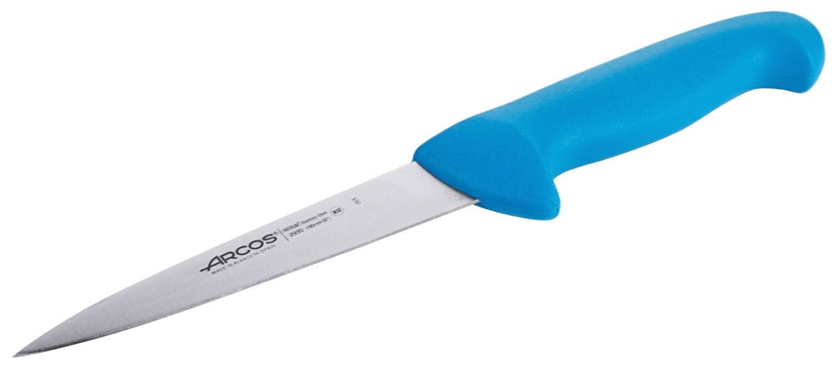 Colour Coded Filleting Knife - blue