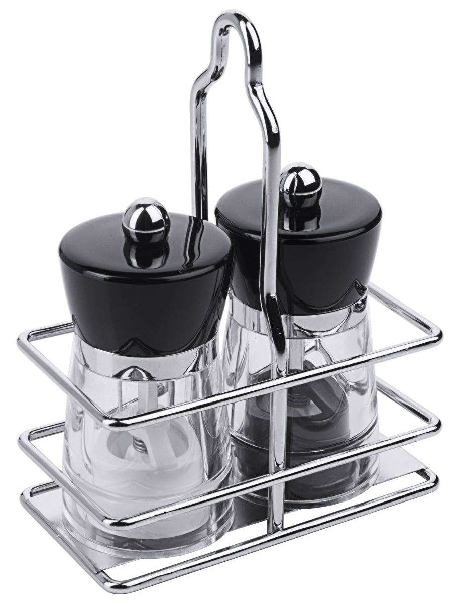 Salt & Pepper Mill Condiment Set