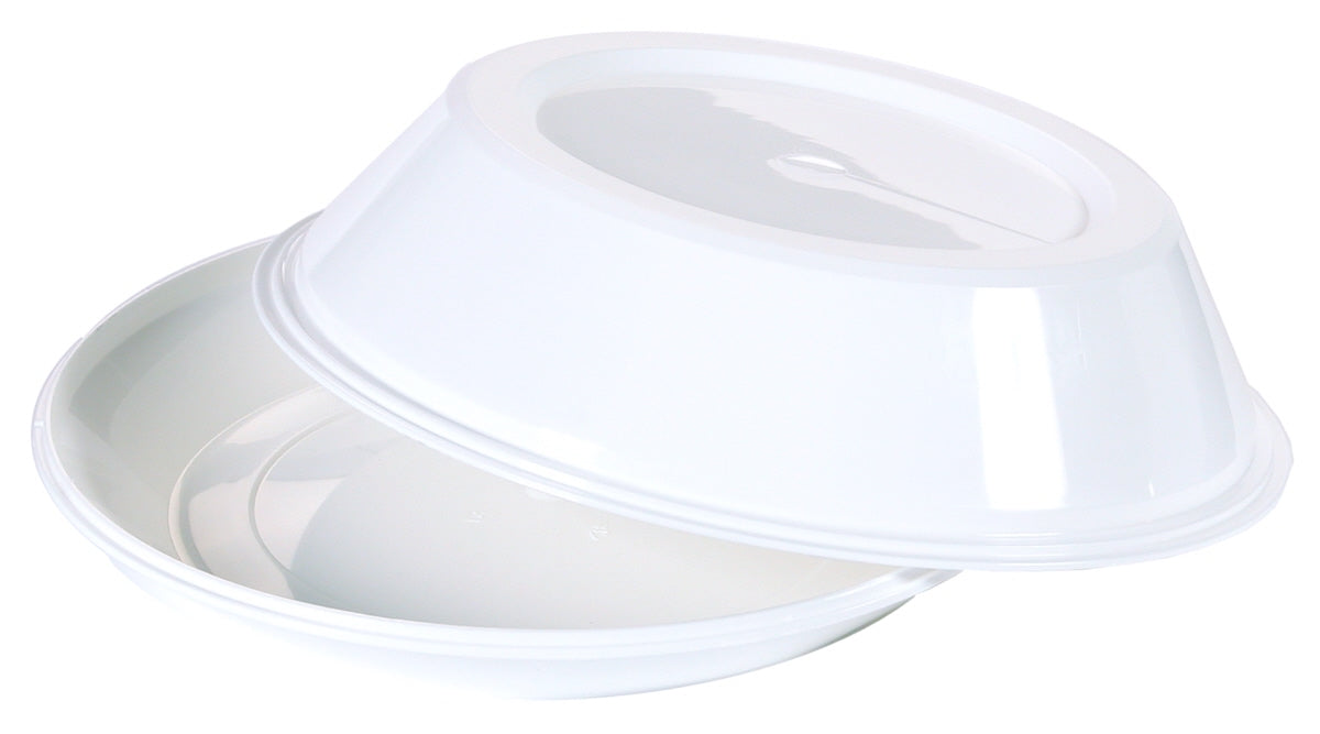 Plate Cover and Base Set white