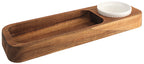 Acacia Wood Dip Set 30 cm / 10 cm
