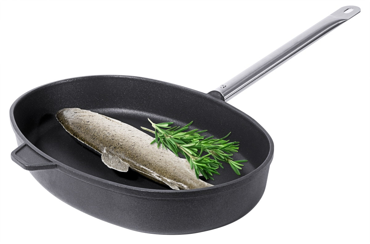 Oval Fish Pan 38 cm x 26 cm / 6 cm