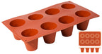 Non-Stick Dariol Moulds with 8 moulds