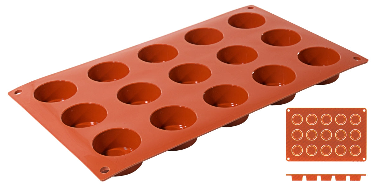 Non-Stick Ramekin Moulds for 15 moulds