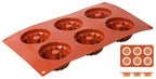 Non-Stick Gugelhupf Moulds with 6 moulds