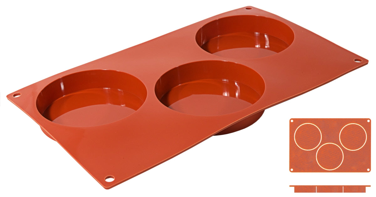 Non-Stick Biscuit Moulds with 3 moulds