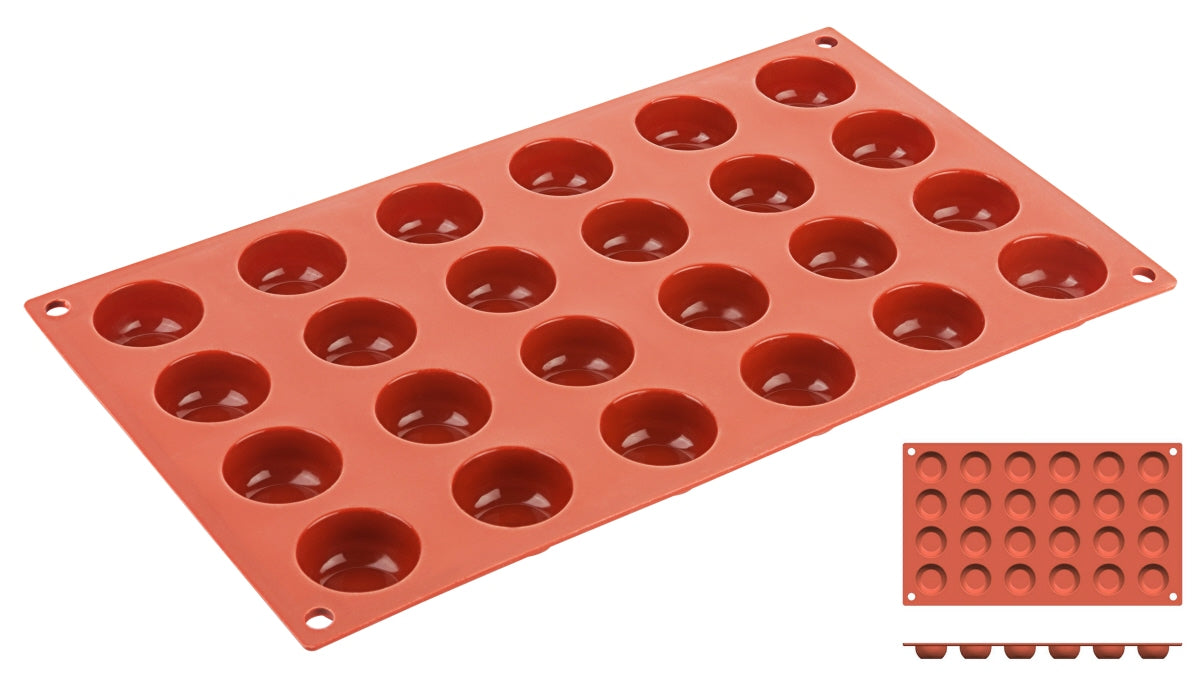 Non-Stick Amaretti Moulds with 24 moulds