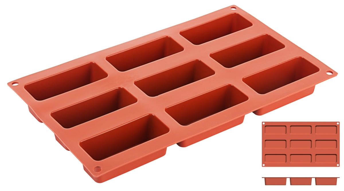 Non-Stick Bar Moulds with 9 moulds