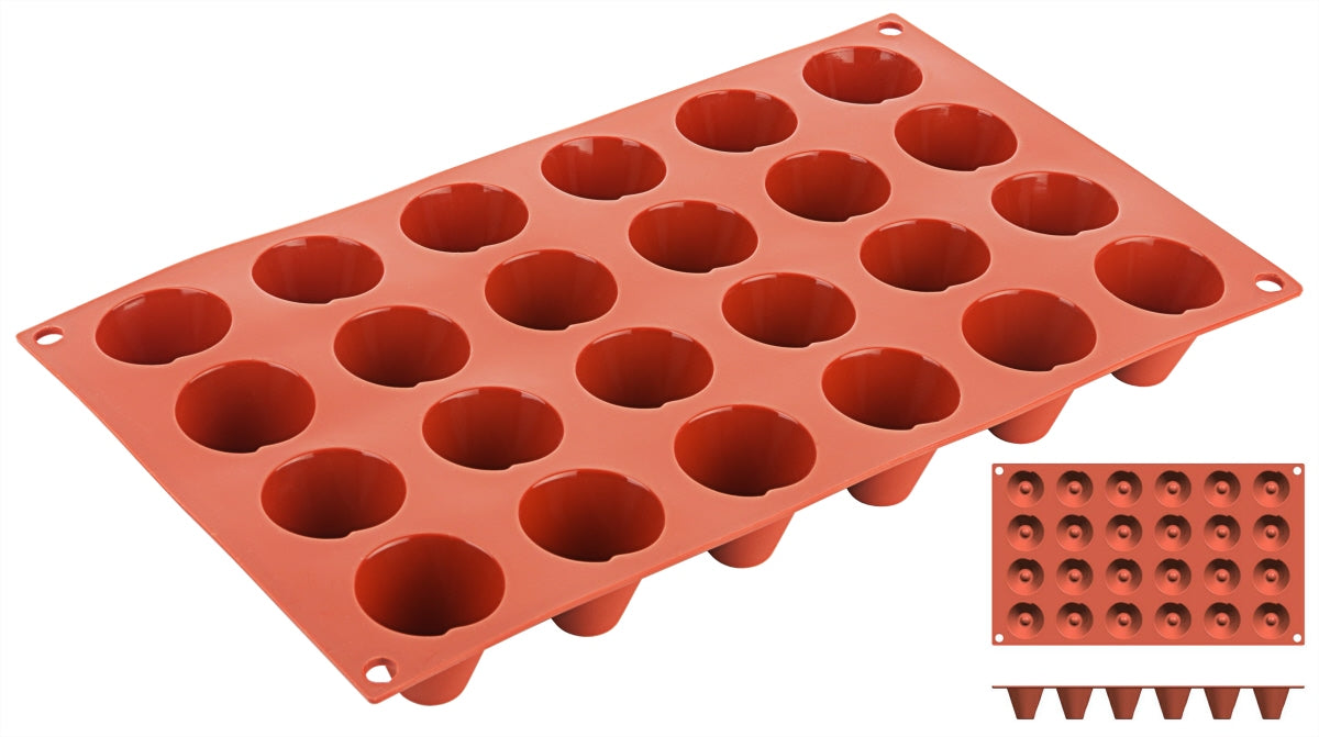Non-Stick Dariol Moulds with 24 moulds