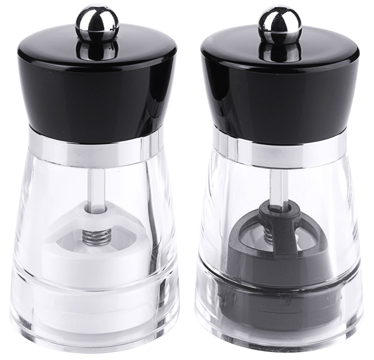 Acrylic Salt & Peppermill Set 0.05 L / 12.5 cm