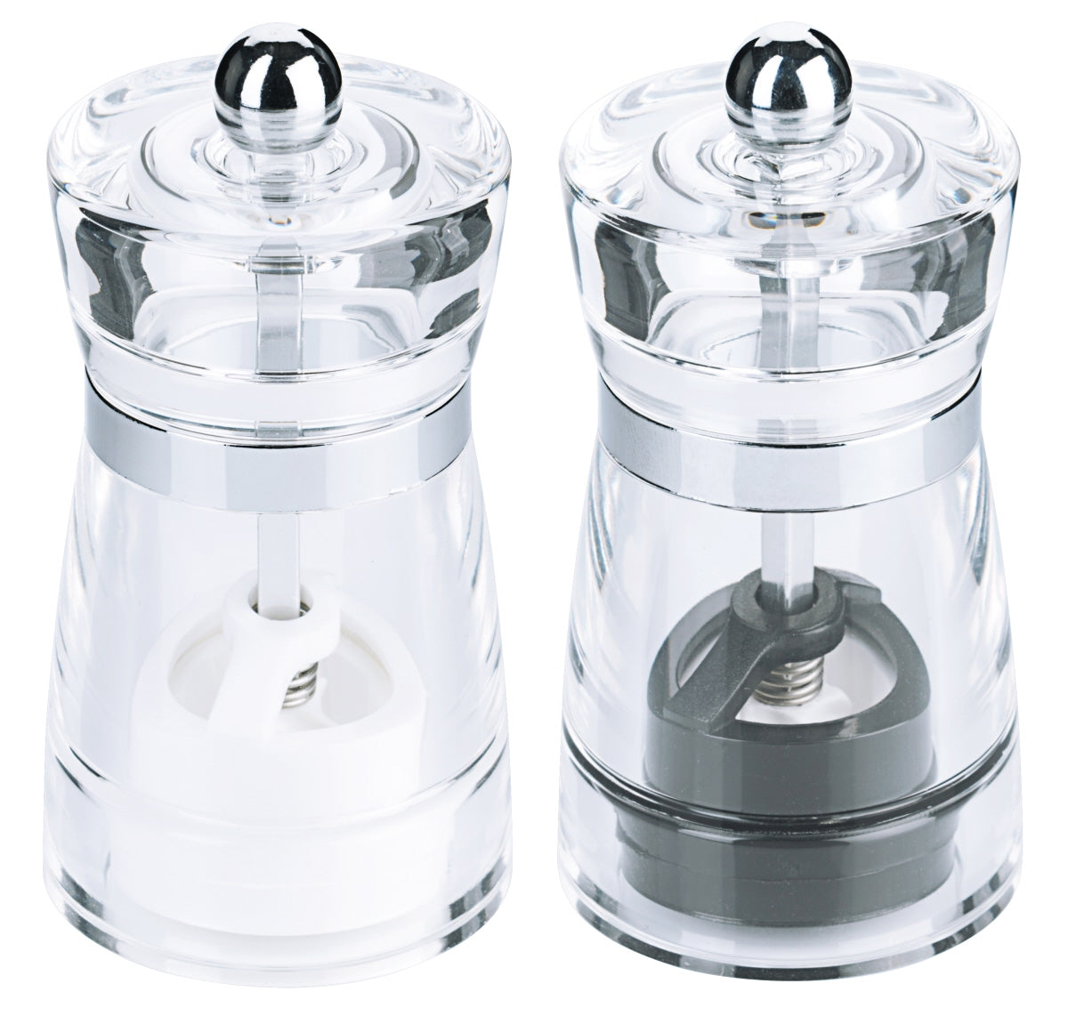 Acrylic Salt & Peppermill Set 0.05 L / 12.5 cm