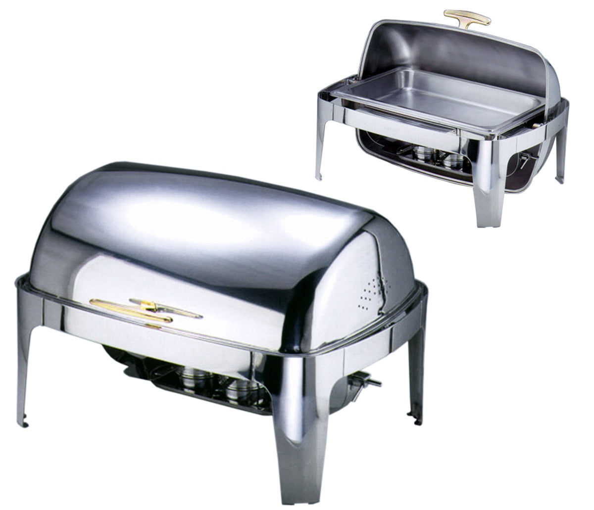 Roll Top Chafing Dish, with adjustable electric