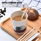 Belgravia Eco Friendly Birchwood Wooden 5.5" Coffee Stirrers / Pack of 1000
