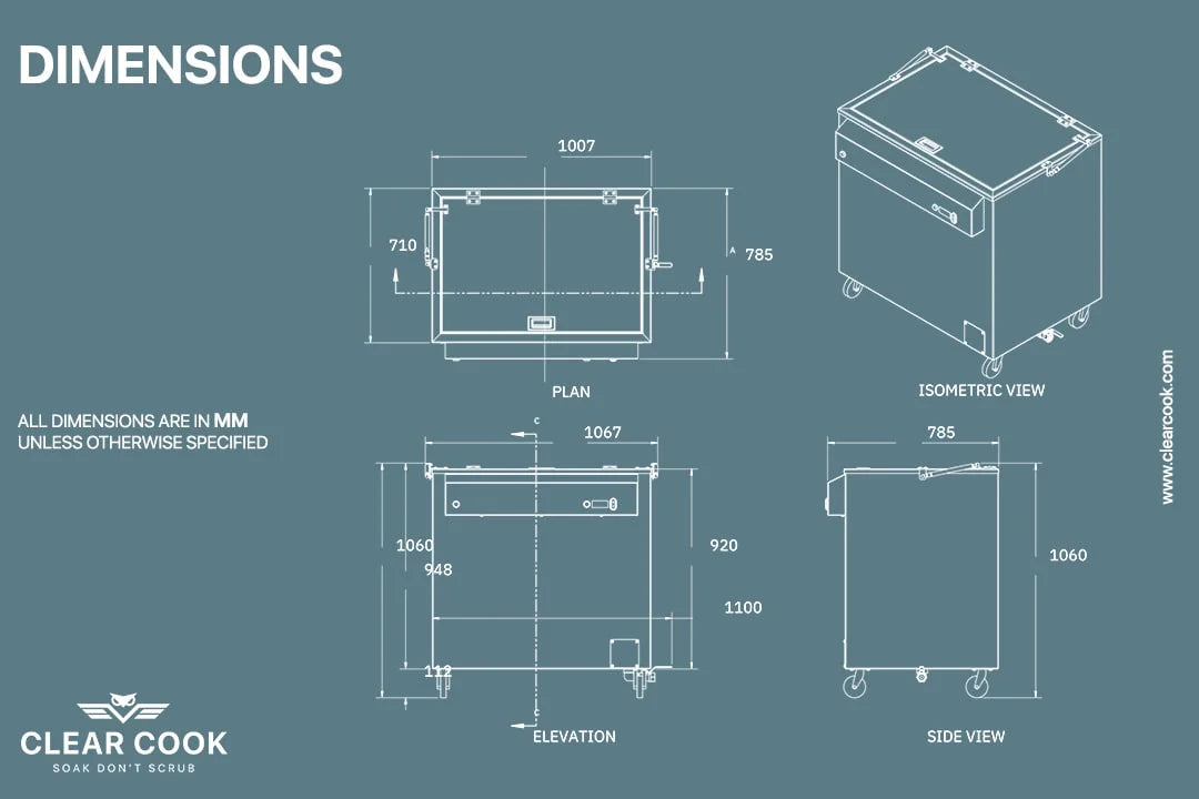 Clear Cook Kitchen Assistant