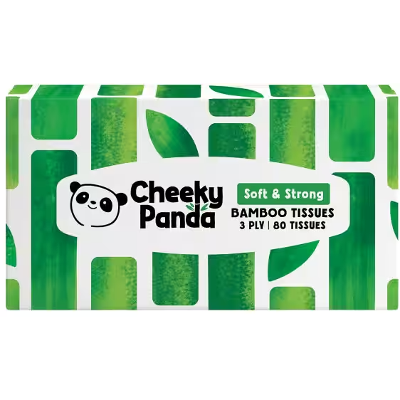 Cheeky Panda Bamboo Facial Tissues 80 tissues