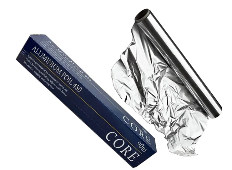 Aluminium Kitchen Catering Tin Foil Roll 450mm x 75m
