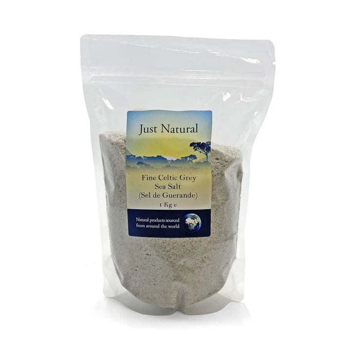 Just Natural Fine Celtic Grey Salt 500g