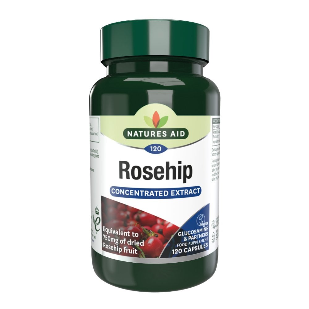 Nature's Aid Rosehip 750mg (120 caps)