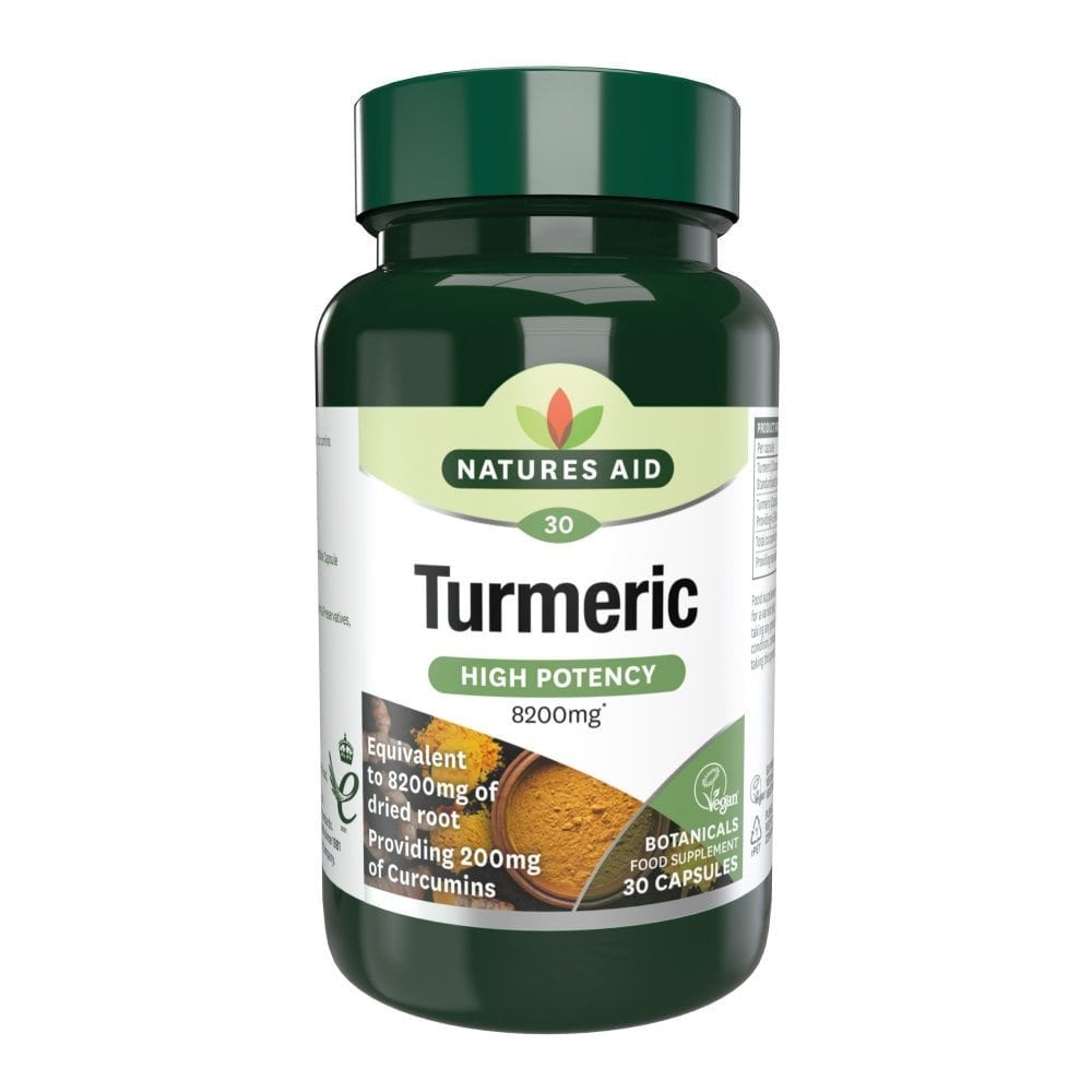 Nature's Aid Turmeric 8200mg (30 caps)