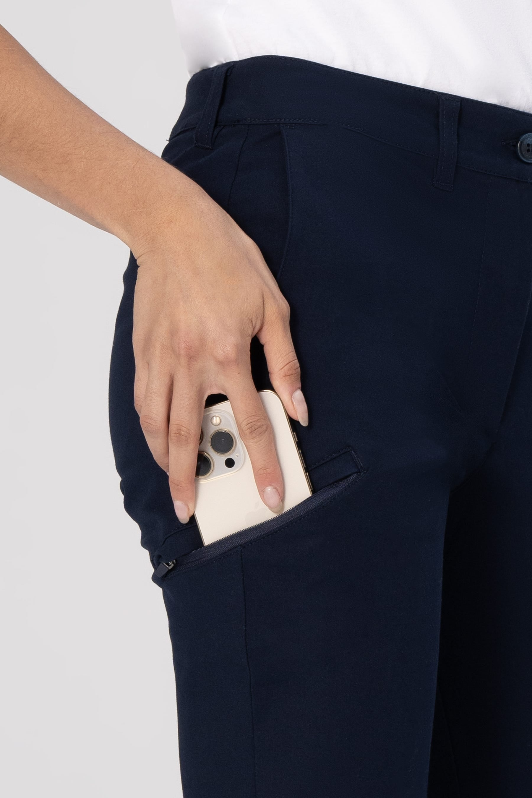 Chino Poly Stretch Trousers