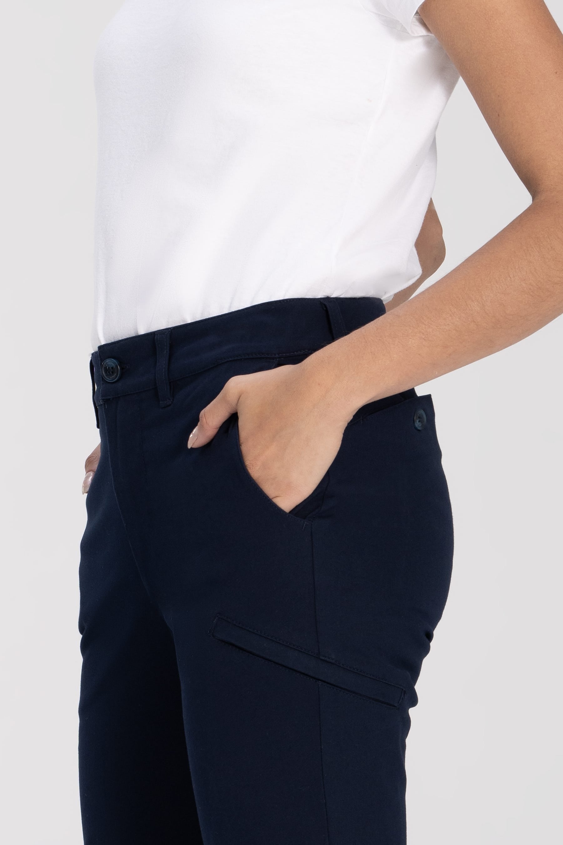 Chino Poly Stretch Trousers
